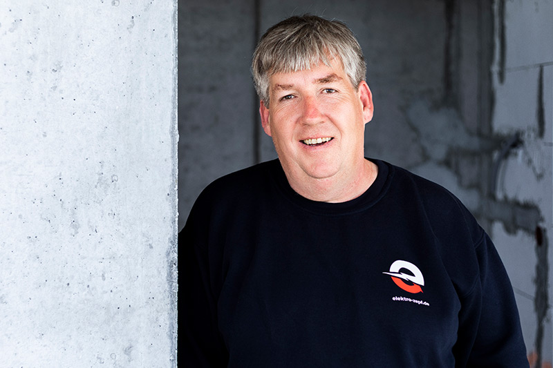 Michael Zepf, Elektromeister und Gründer von Elektro Zepf